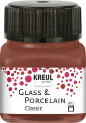 Porcelænsmaling Kreul Classic Maling til glas og porcelæn Cognac 20 ml 1 stk.
