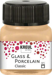 Porcelænsmaling Kreul Classic Maling til glas og porcelæn Metallic Champagne 20 ml 1 stk.