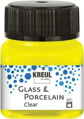 Glass Paint Kreul Clear Glass & Porcelain Paint Yellow 20 ml 1 pc