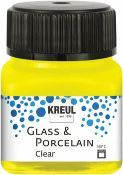 Βαφή για Γυαλί Kreul Clear Window Color 20 ml Yellow - 1