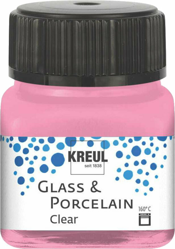 Βαφή για Γυαλί Kreul Clear Window Color 20 ml Rose