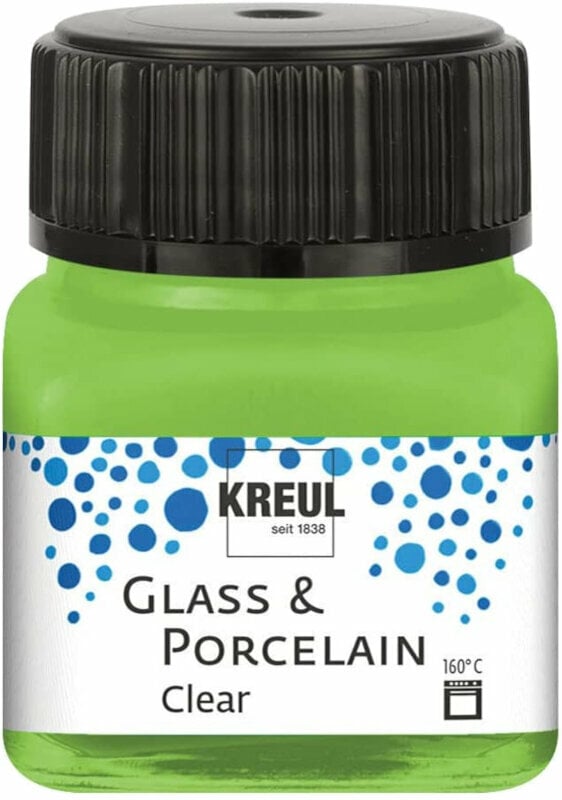 Боя за стъкло Kreul Clear Боя за стъкло Apple Green 20 ml 1 бр