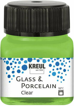 Боя за стъкло Kreul Clear Боя за стъкло Apple Green 20 ml 1 бр - 1