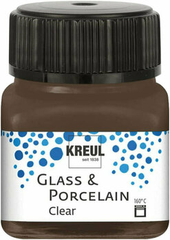 Glass Paint Kreul Clear Window Color 20 ml Espresso Brown - 1
