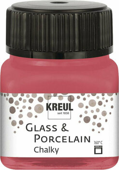 Glass Paint Kreul Chalky Window Color 20 ml Cozy Red - 1