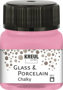 Tinta para vidro Kreul Chalky Window Color 20 ml Candy Rose - 1