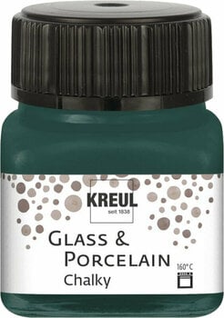 Tinta para vidro Kreul Chalky Window Color 20 ml Cottage Green - 1