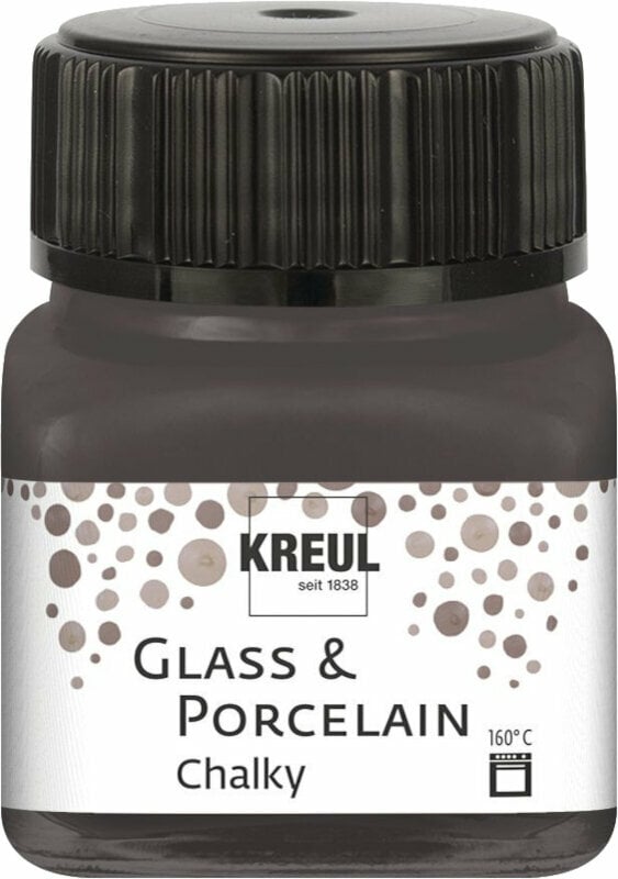 Glass Paint Kreul Chalky Window Color 20 ml Volcanic Gray