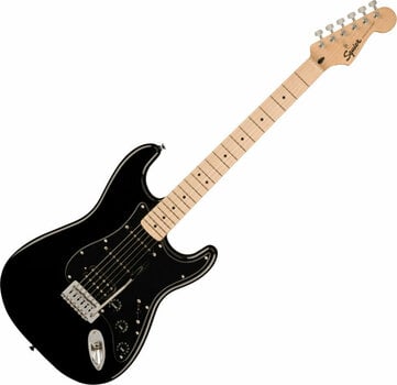 E-Gitarre Fender Squier Sonic Stratocaster HSS MN Black - 1