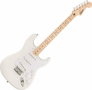 Elektrische gitaar Fender Squier Sonic Stratocaster HT MN Arctic White - 1