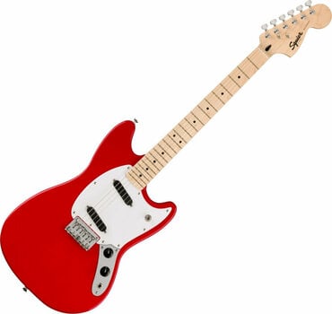 E-Gitarre Fender Squier Sonic Mustang MN Torino Red - 1