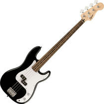 Fender Squier Sonic Precision Bass LRL Black 4-string Bassguitar (Like new)