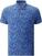 Camisa pólo Chervo Mens Anyone Polo Blue Pattern 54