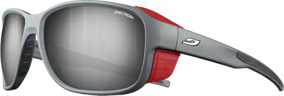 Outdoor Sunglasses Julbo Montebianco 2 Gray/Red/Brown/Silver Flash Outdoor Sunglasses - 1