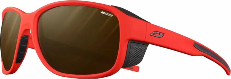 Outdoor Sunglasses Julbo Montebianco 2 Orange/Black/Brown Outdoor Sunglasses