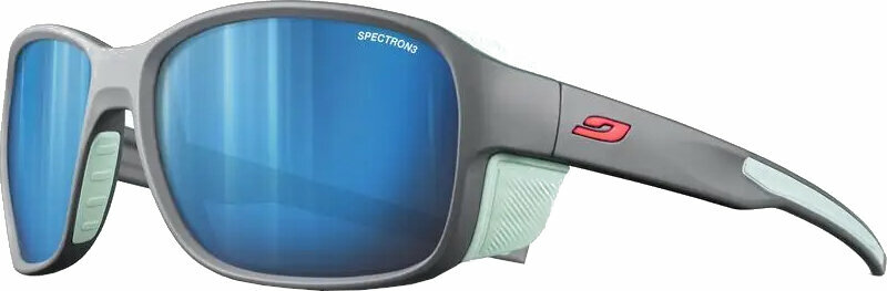 Solglasögon för friluftsliv Julbo Monterosa 2 Grey/Light Green/Smoke/Multilayer Blue Solglasögon för friluftsliv