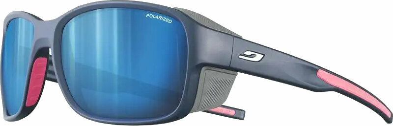 Outdoor Sunglasses Julbo Monterosa 2 Dark Blue/Pink/White/Smoke/Multilayer Blue Outdoor Sunglasses