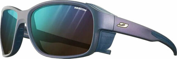 Outdoor Sunglasses Julbo Monterosa 2 Iridescent Cyan Blue-Purple/Brown/Blue Flash Outdoor Sunglasses - 1