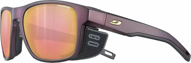 Outdoorové okuliare Julbo Shield M Burgundy/Gold/Brown/Gold Pink Outdoorové okuliare