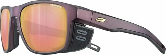 Outdoor Sunglasses Julbo Shield M Burgundy/Gold/Brown/Gold Pink Outdoor Sunglasses - 1
