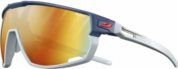 Lunettes vélo Julbo Rush Dark Blue/Blue Gray/Yellow/Multilayer Red Lunettes vélo - 1