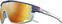 Fietsbril Julbo Rush Dark Blue/Blue Gray/Yellow/Multilayer Red Fietsbril
