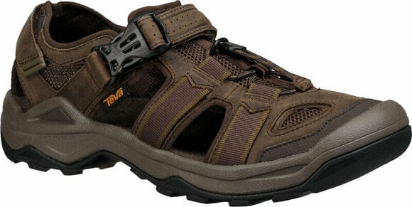 Mens Outdoor Shoes Teva Omnium 2 Leather Men's Turkish Coffee 42 Mens Outdoor Shoes - 1