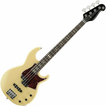 E-Bass Yamaha BBP34 Vintage White - 1