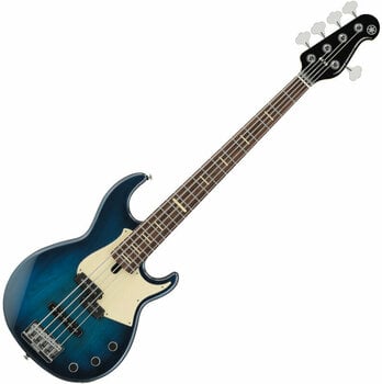 5-saitiger E-Bass, 5-Saiter E-Bass Yamaha BBP35 Moonlight Blue - 1