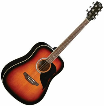 Guitare acoustique Eko guitars Ranger 6 Brown Sunburst - 1