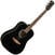 Elektroakustická gitara Dreadnought Eko guitars Ranger 6 EQ Black