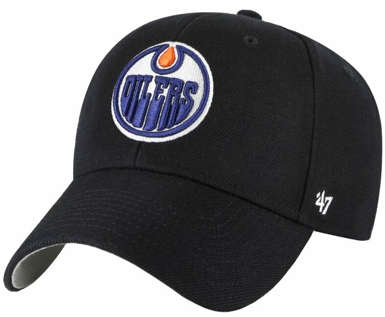 Edmonton Oilers NHL '47 MVP Black Hockey Cap
