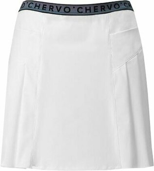 Jupe robe Chervo Womens Joke Skirt White 34 - 1