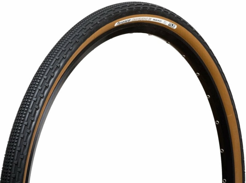 Trekking bike tyre Panaracer Gravel King SK TLC Folding Tyre 29/28" (622 mm) Black/Brown Trekking bike tyre