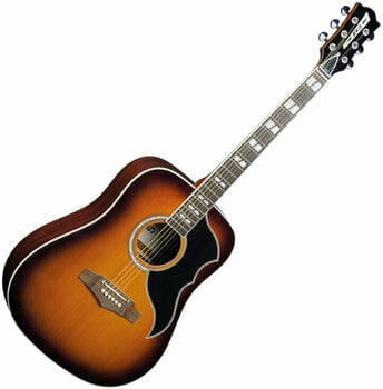 Акустична китара Eko guitars Ranger VI VR Honey Burst - 1