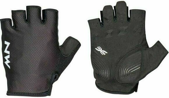 Kesztyű kerékpározáshoz Northwave Active Glove Short Finger Black L Kesztyű kerékpározáshoz - 1