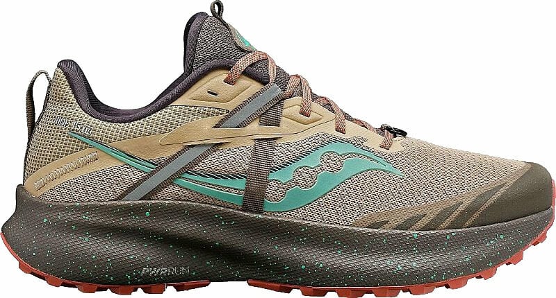 Chaussures de trail running
 Saucony Ride 15 Trail Womens Shoes Desert/Sprig 40,5 Chaussures de trail running