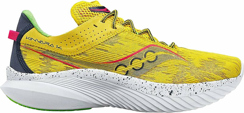 Road running shoes Saucony Kinvara 14 Mens Shoes Yellow 43 Road running shoes