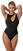 Ženski kupaći kostimi Nebbia Belém Monokini Black S