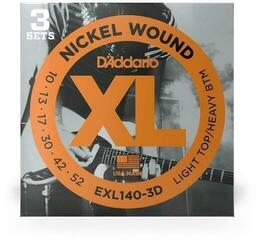 Χορδές για Ηλεκτρική Κιθάρα D'Addario EXL140-3D Χορδές για Ηλεκτρική Κιθάρα