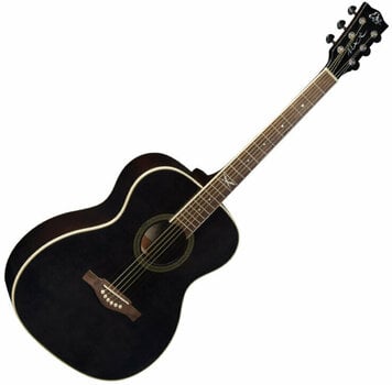 Guitarra jumbo Eko guitars NXT A100 Black - 1