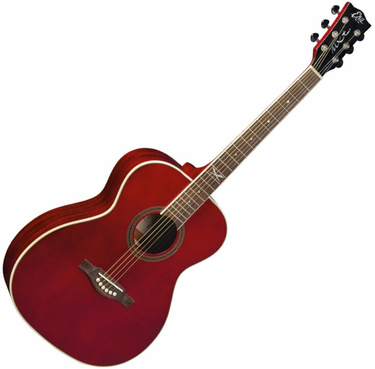 Jumbo Akustikgitarre Eko guitars NXT A100 Red
