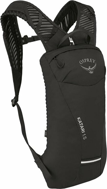 Cycling backpack and accessories Osprey Katari 1,5 Black Backpack