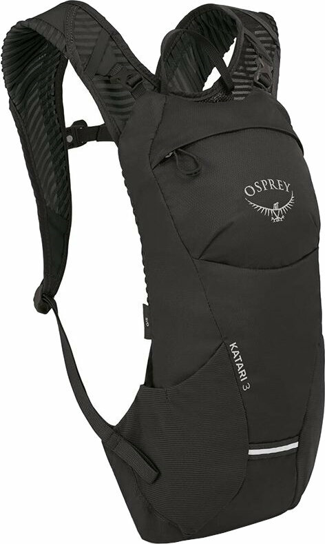 Hátizsák kerékpározáshoz Osprey Katari 3 Black Hátizsák