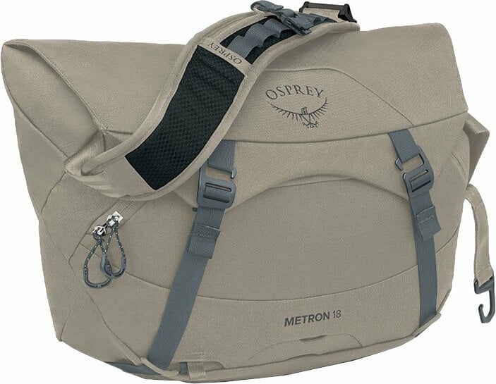 Lifestyle sac à dos / Sac Osprey Metron 18 Messenger Tan Concrete 18 L Sac bandoulière