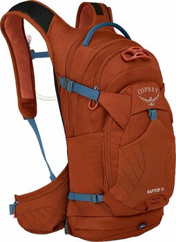 Cycling backpack and accessories Osprey Raptor 14 Firestarter Orange Backpack - 1