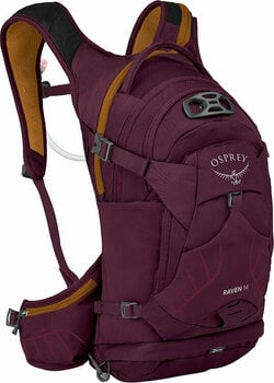 Cycling backpack and accessories Osprey Raven 14 Aprium Purple Backpack - 1