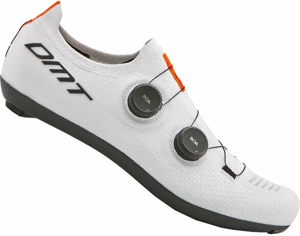 Pantofi de ciclism pentru bărbați DMT KR0 Road White Pantofi de ciclism pentru bărbați