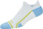 Socken Footjoy Tech D.R.Y Roll Tab Socken White/Light Blue/Lime Standard
