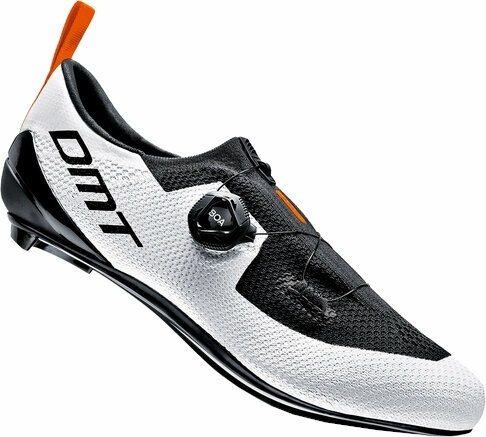 Zapatillas de ciclismo para hombre DMT KT1 Triathlon Blanco 44,5 Zapatillas de ciclismo para hombre
